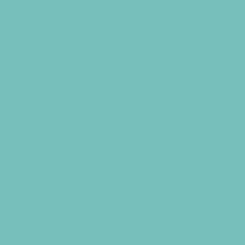 Silicone Turner Cooking Spatula (Aqua Sky / 13.6 in)