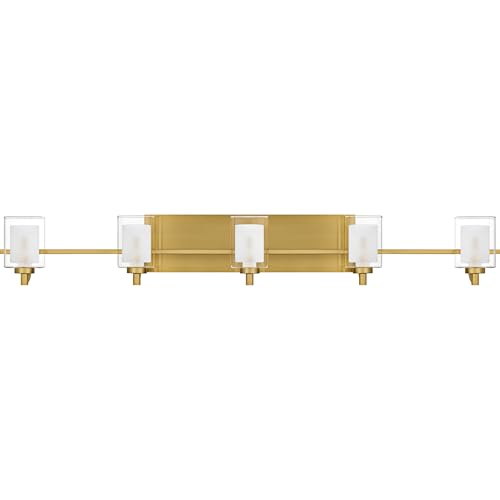 Kolt 42" LED Vanity Light (5-Light / Brushed Gold)