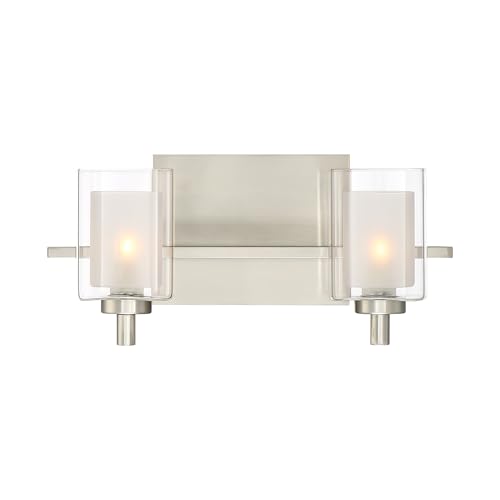 Kolt 13" LED Vanity Light (2-Light / Brushed Nickel)