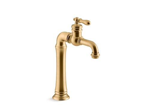 Artifacts Gentlemen's Bar sink faucet (Vibrant Brushed Moderne Brass)