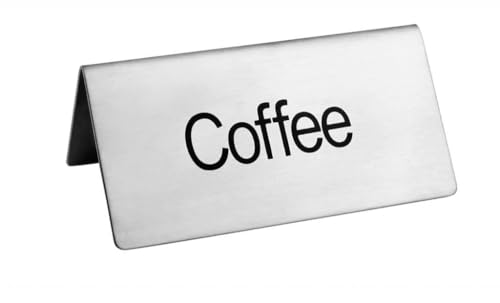 Stainless Steel Table Tent Sign