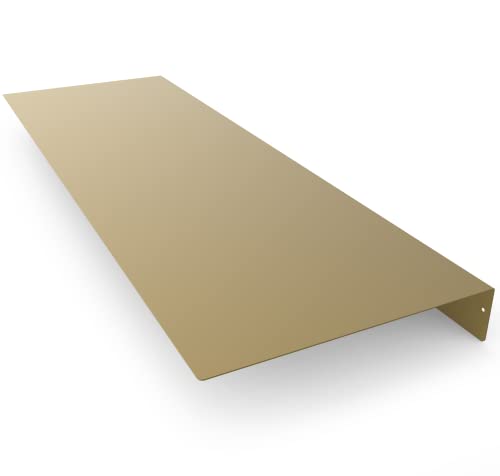 Linear Floating Shelf (36-inch X 12-inch Gold)