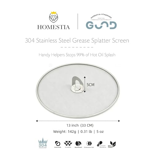 Splatter Screen for Frying Pan