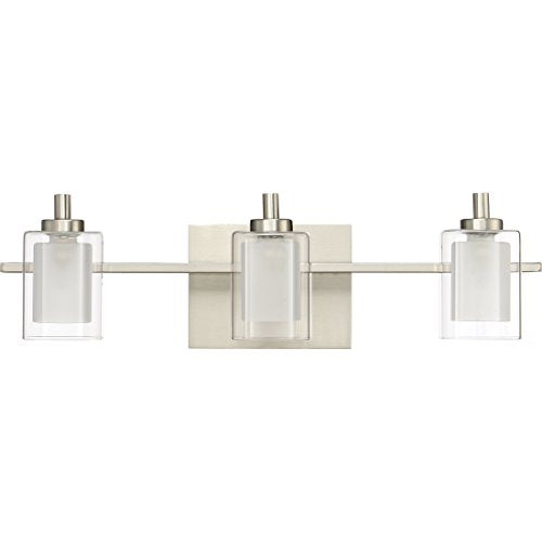 Kolt 21" LED Vanity Light (3-Light / Brushed Nickel)