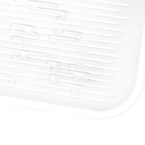 Silicone Dish Drying Mat for Multiple Usage (Translucent / 36"L x 18"W)