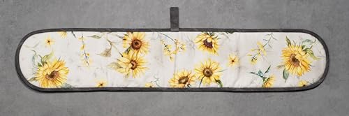 Double Oven Mitts 100% Cotton Double Oven Glove (057 - Candice / 7" x 35" (Double Oven Mitt))