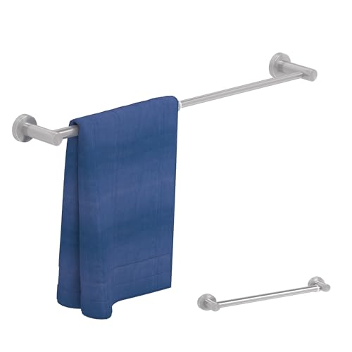 2 Pack Adjustable Towel Bar (2 Pack / Economical-brushed Stainless Steel)