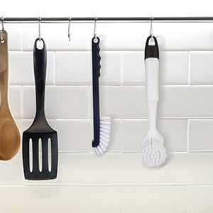 Dish Brush 2 Pack Dish Scrub Brush and 2 Pack Grout Brush