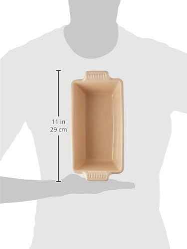 Le Creuset Stoneware Heritage Loaf Pan, 9" x 5" x 3" (1.5 qt.), Marseille