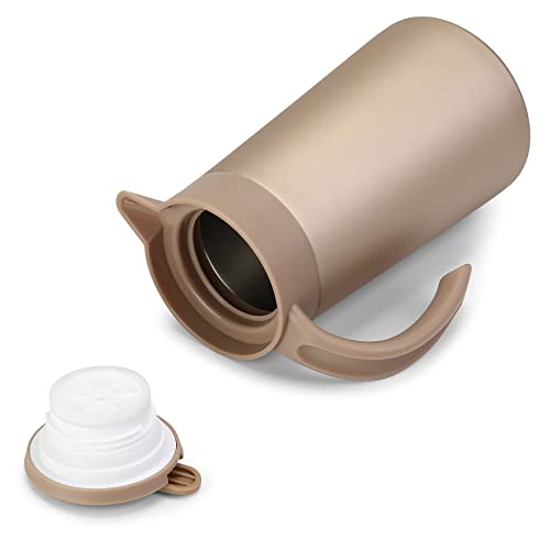28oz Small Coffee Carafe Insulated Coffee Pot (Golden)