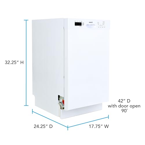 Built In Dishwasher 18 (White / 53dB)