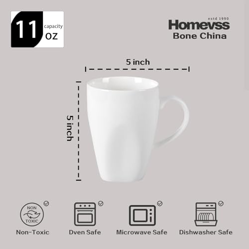 Bone China Rim Square 20pc Dinnerware Set (Square Rim / Service for 4 - 20pc Set)