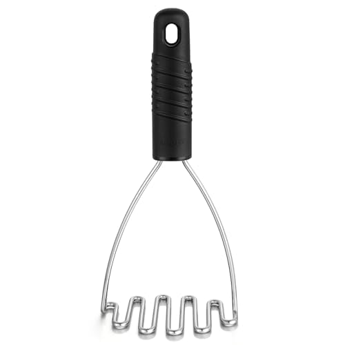 Ergonomic Soft Grip Stainless Steel Potato Masher