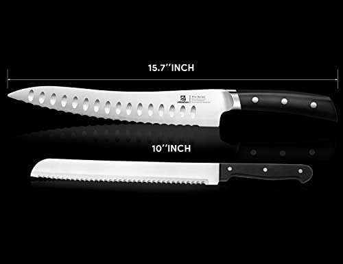 Resharpenable Bread Knife for Homemade Bread (10")