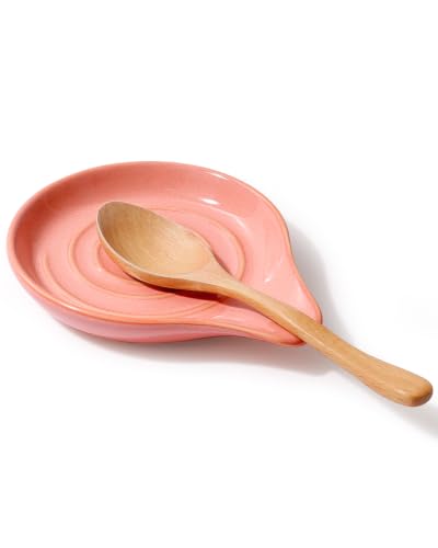 Spoon Rest for Stove Top (Pink)