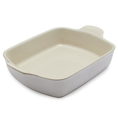 11" x 8" Medium Rectangular Baker (Sugar White)