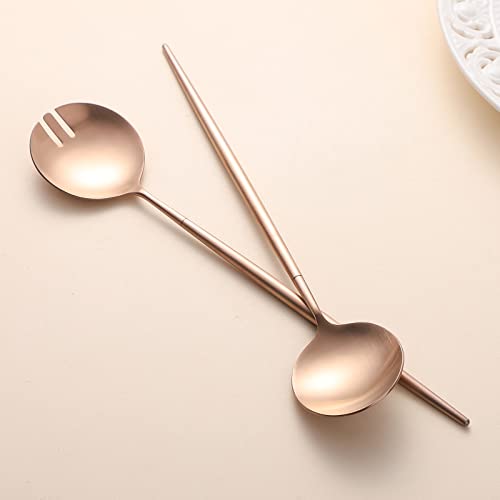 Salad Servers (Rose Gold)