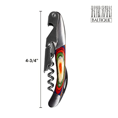 Baltique Marrakesh Collection Waiter's Friend Wine Key for Servers (Bottle Opener)