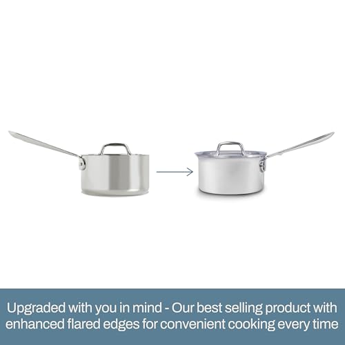 D3® Stainless Steel 7 Piece Cookware Set (Silver / 7 Piece Set)