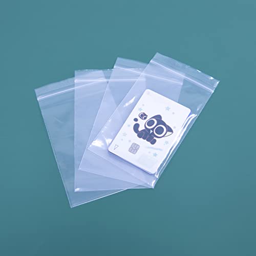 1000 Count 3" x 5" Small Plastic Bags