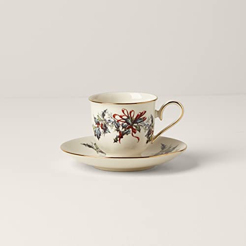 185518032 Winter Greetings Teacup (Tea Cup)