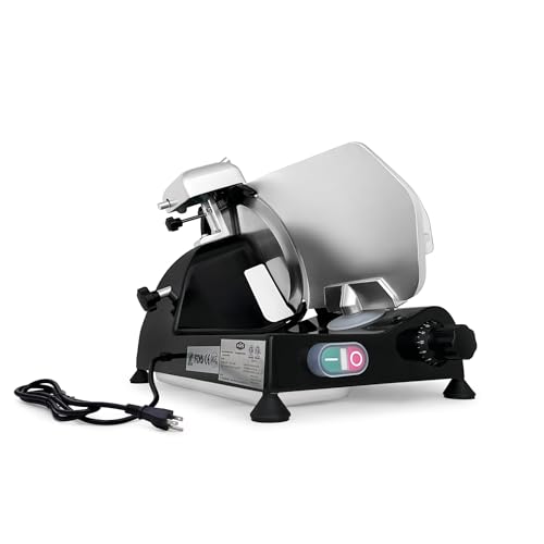 MS 10XS Premium 320W Electric Meat Slicer 10 (Black)