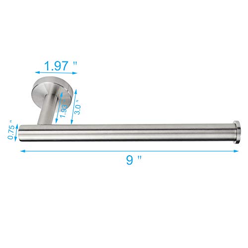 Hand Towel Holder (Brushed Nickel / 9 In-Round)