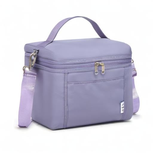 NOL 8L Insulated Lunch Bags for Women Cooler Bag Lightweight Nylon Waterproof Lunch Box For Work