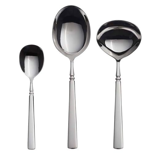 Easton 6 Piece Silverware Serving Set (6-Piece Flatware Set)