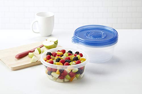 GladWare Big Bowl Food Storage Containers with Lids (Round / 3 Count (Pack of 1))