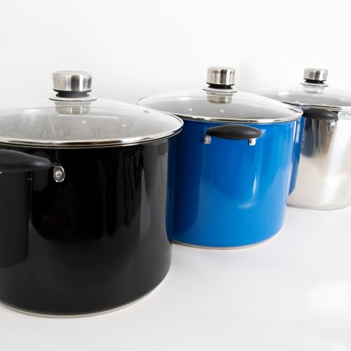 21.5 Quart Water Bath Canner with Pressure Gauge (Blue)