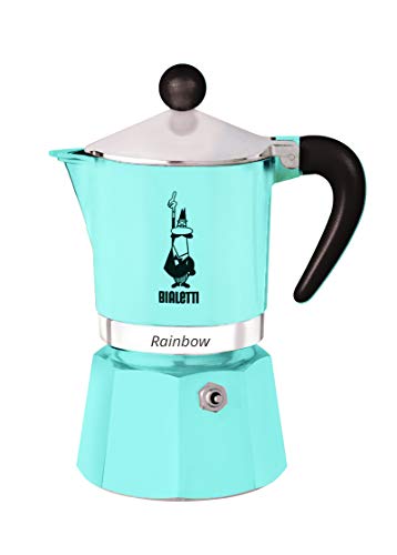 5043 Rainbow Espresso Maker (6 Cups / Light Blue)
