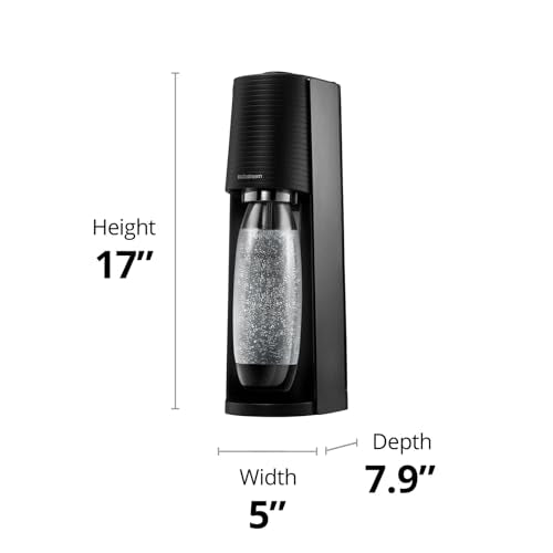 TERRA Sparkling Water Maker (Black / Starter Kit)
