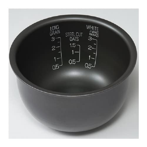 Micom 3 Cup Compact Size (Stainless Black / 3-Cups (uncooked),)