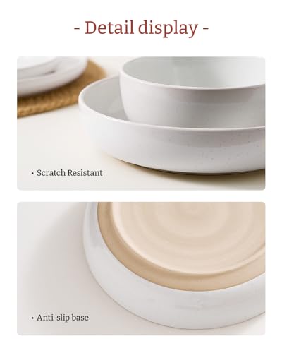 Milkyway 33 oz Pasta Bowls Set of 8 (White / Set of 8)