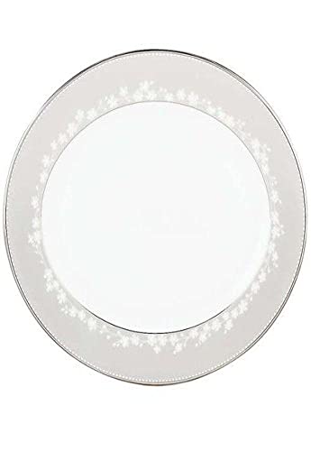 Bellina Bone China Platinum Banded 13" Oval Platter (Oval Platter, 13-in / Lenox Bellina Platinum Fine Dinnerware)