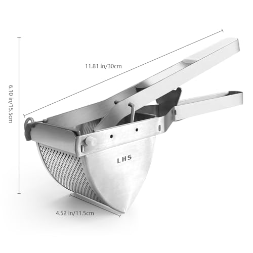 Stainless Steel Potato Ricer and Masher