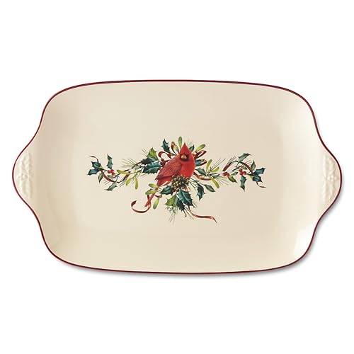 887948 Winter Greetings Oversized Turkey Platter (Oversized Platter)