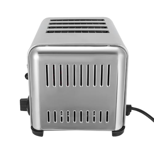 4 Slice Toaster with Wide Slots Commercial Toasters for Restaurant Pop