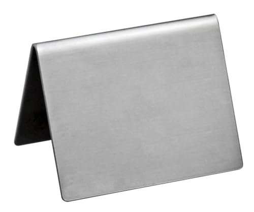 Stainless Steel Table Tent Sign