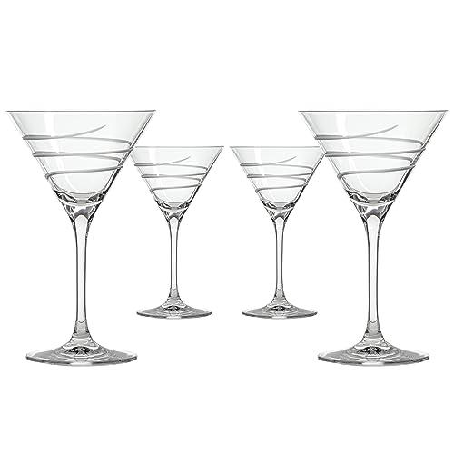 Twist Martini Glass (4 Count)