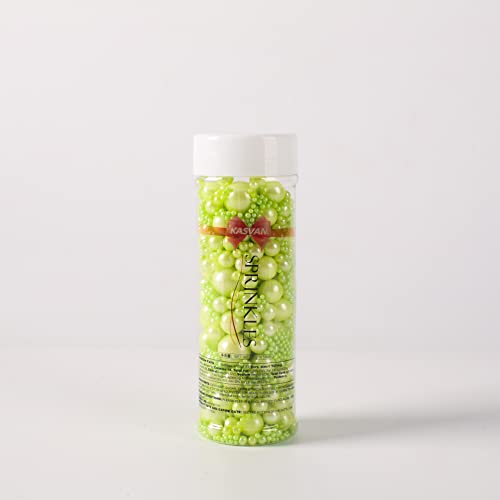 Halloween Green Pearl Sugar Sprinkles (4.58 Ounce)