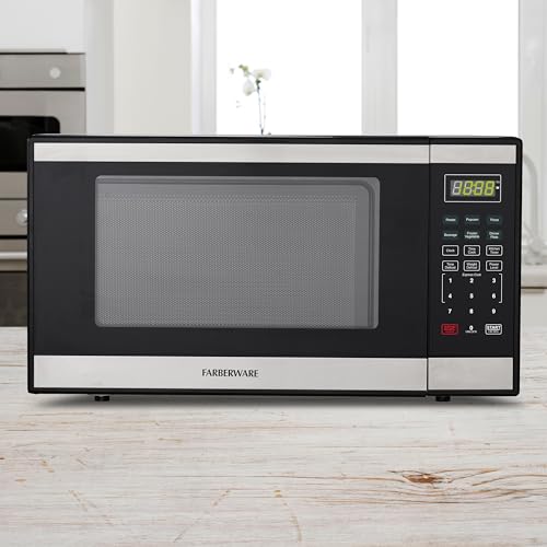 1.1 Cu. Ft. Countertop Microwave Oven (1.1 Cu. Ft / Stainless Steel)