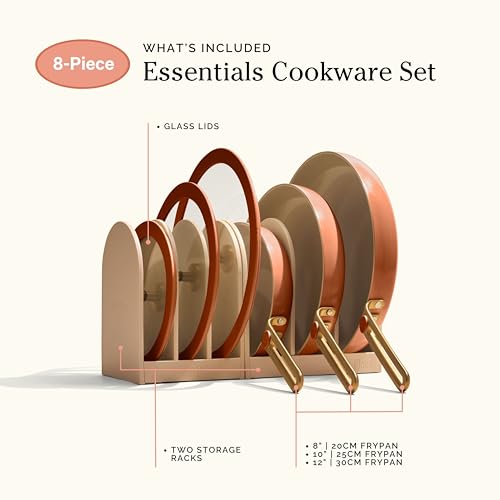 Essentials Pan Trio (Terracotta / 8 piece)