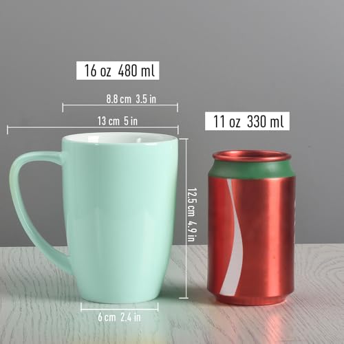 Porcelain Mug Set (Turquoise)