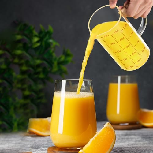 18OZ 500ML Glass Measuring Cup (18Oz/2Cups/0.5L)
