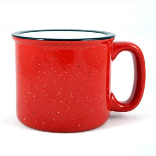 Ceramic Campfire Mug (Red)