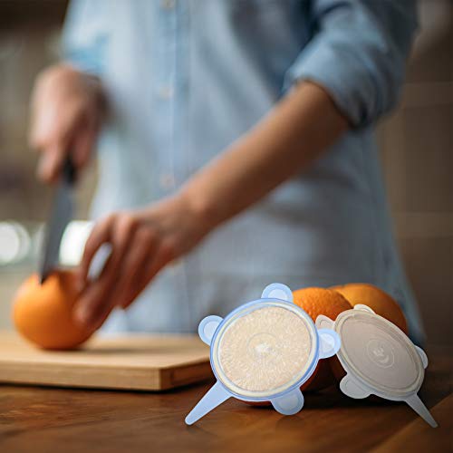 24 Pcs Silicone Stretch Food Covers