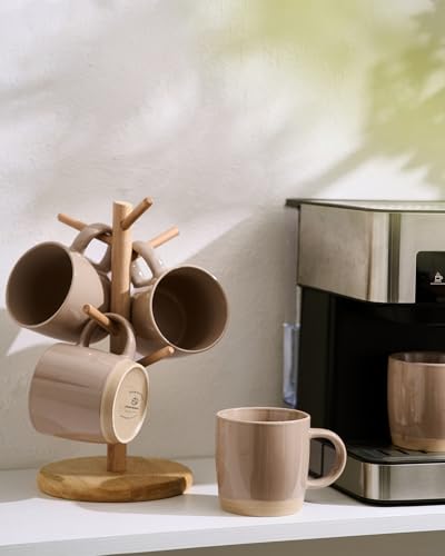 Milkyway Coffee Mugs of 8 (Milkyway-Cinnamon Brown / 8 Count (Pack of 1))