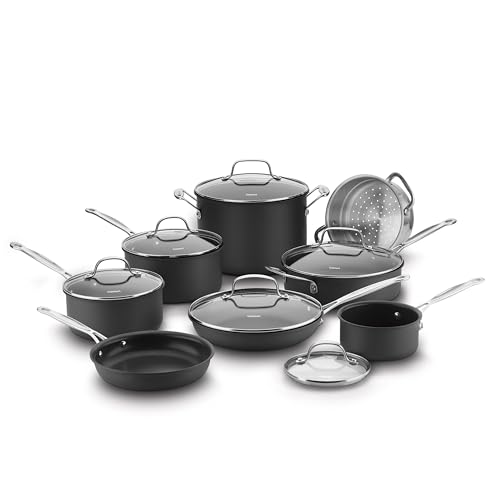 Chef's Classic™ Nonstick Hard Anodized 14 Piece Set (14 Piece Set)